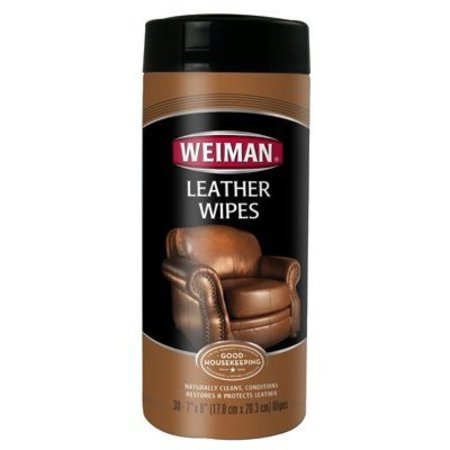 WEIMAN PRODUCTS 30CT Leather Wipes 91